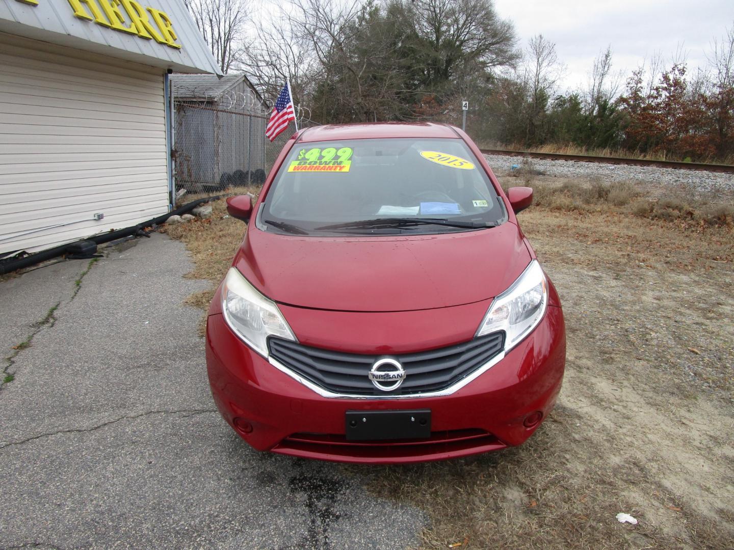 2015 Red Nissan Versa Note (3N1CE2CPXFL) , located at 2553 Airline Blvd, Portsmouth, VA, 23701, (757) 488-8331, 36.813889, -76.357597 - Photo#2